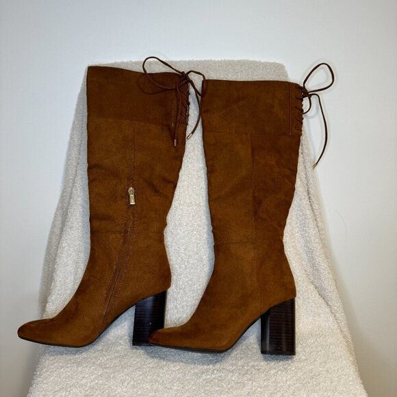 Reaction Kenneth Cole | Corie Lace Fashion Boots | Tobacco - Picture 2 of 4